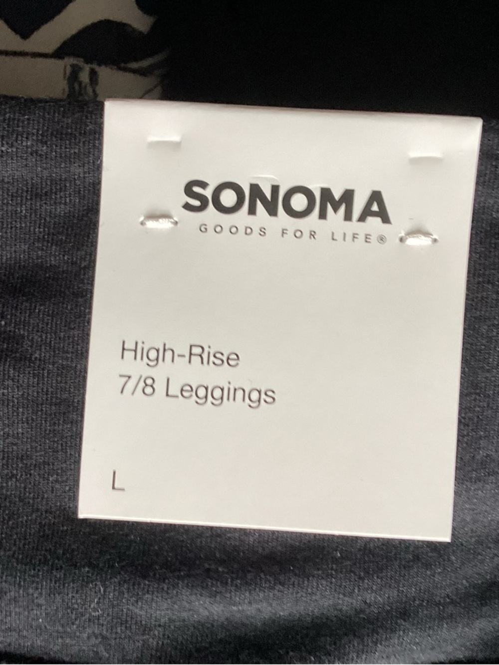 NWT set of 2 Sonoma Black leggins - for Easy Everyday Wear